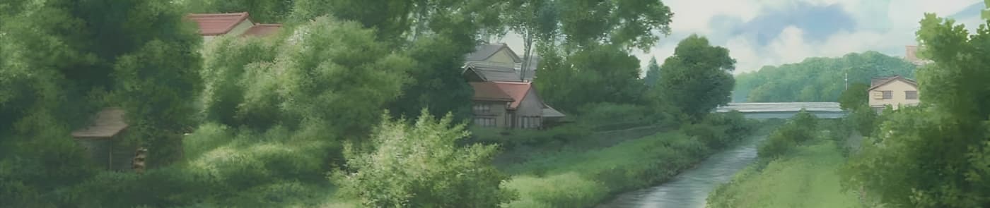 川の光